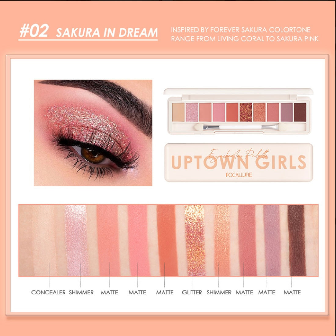 UPTOWN EYESHADOW PALETTE