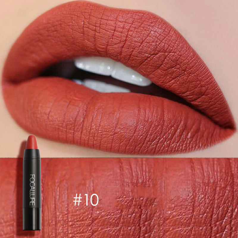 Matte Lips Crayon | Human Hair Wigs & Focallure | Klex Beauty