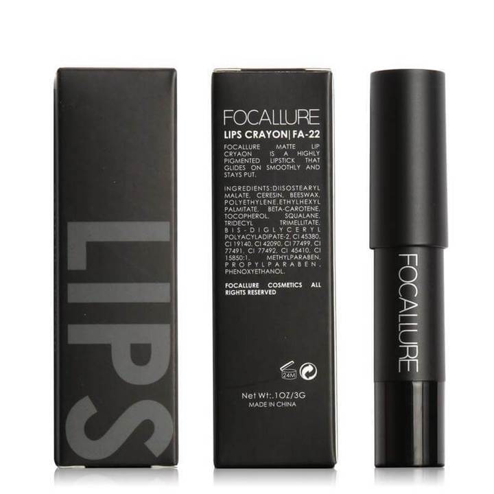 Matte Lips Crayon | Human Hair Wigs & Focallure | Klex Beauty