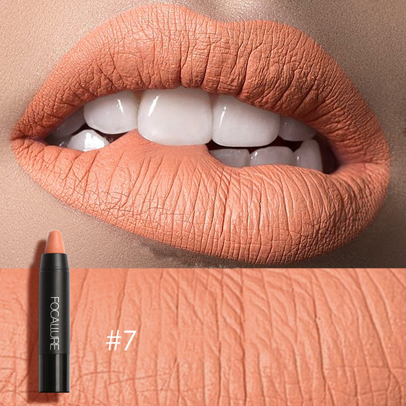 Matte Lips Crayon | Human Hair Wigs & Focallure | Klex Beauty