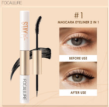 Load image into Gallery viewer, FOCALLURE EYELINER / MASCARA DUO