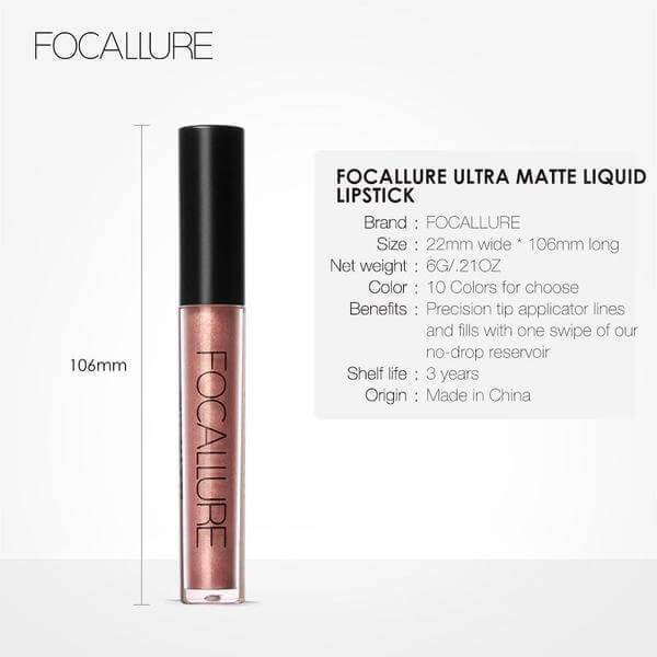 METALLIC LIQUID LIPSTICK