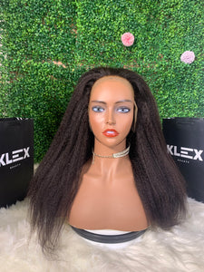 Kinky Straight  | Human Hair Wigs & Focallure | Klex Beauty