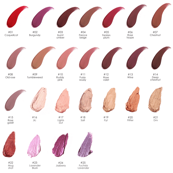 METALLIC LIQUID LIPSTICK