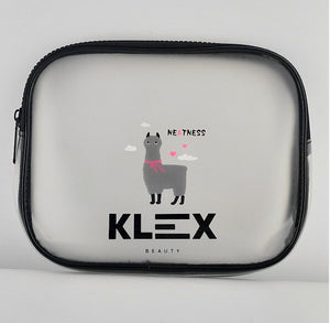 KLEX TRANSLUCENT MAKE UP BAG - SMALL