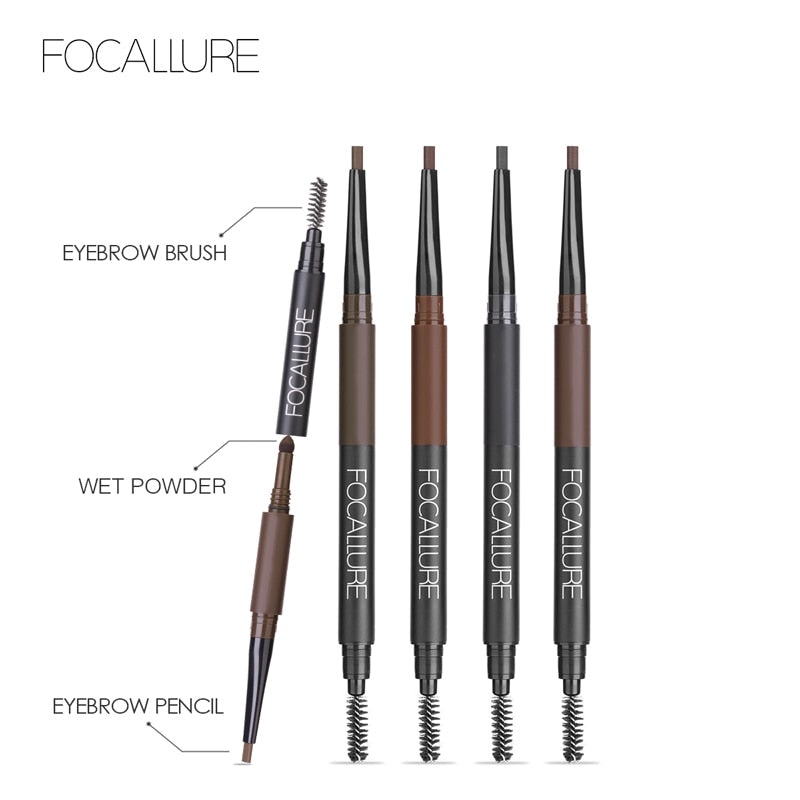 3 in 1  Auto Brows Pen | Human Hair Wigs & Focallure | Klex Beauty