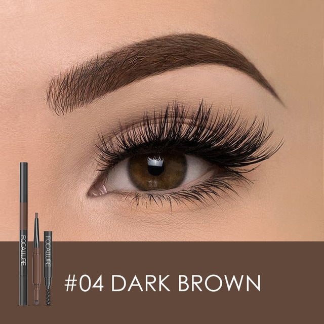 3 in 1  Auto Brows Pen | Human Hair Wigs & Focallure | Klex Beauty